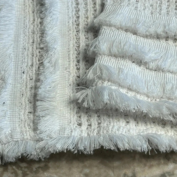 NIC & Zoe playful Jacket XXL,fray,fringes,white Boxy,cotton,cottagecore EC - Picture 12 of 14